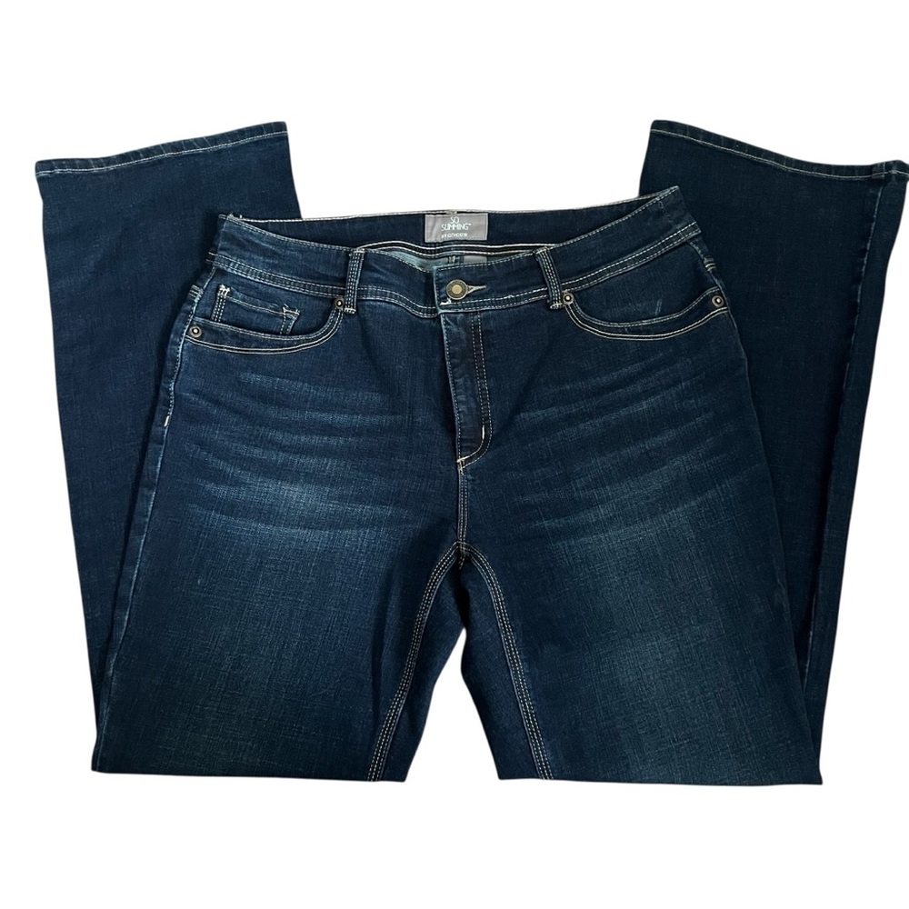 Chico's Deep Indigo So Slimming Boot Cut Jeans C204